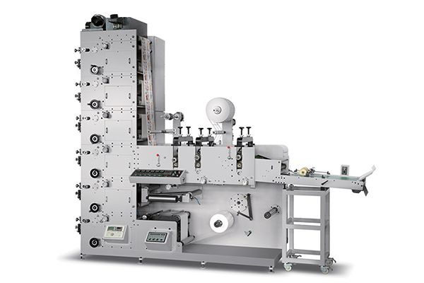 Presse flexo avec triple unité de découpe rotative ZBS-320G