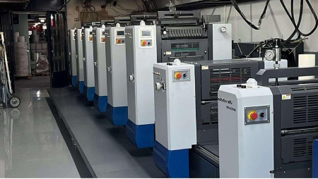 Installation sur mesure de la presse offset ZX-350 chez Karma Etiket en Turquie