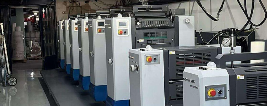 Installation sur mesure de la presse offset ZX-350 chez Karma Etiket en Turquie